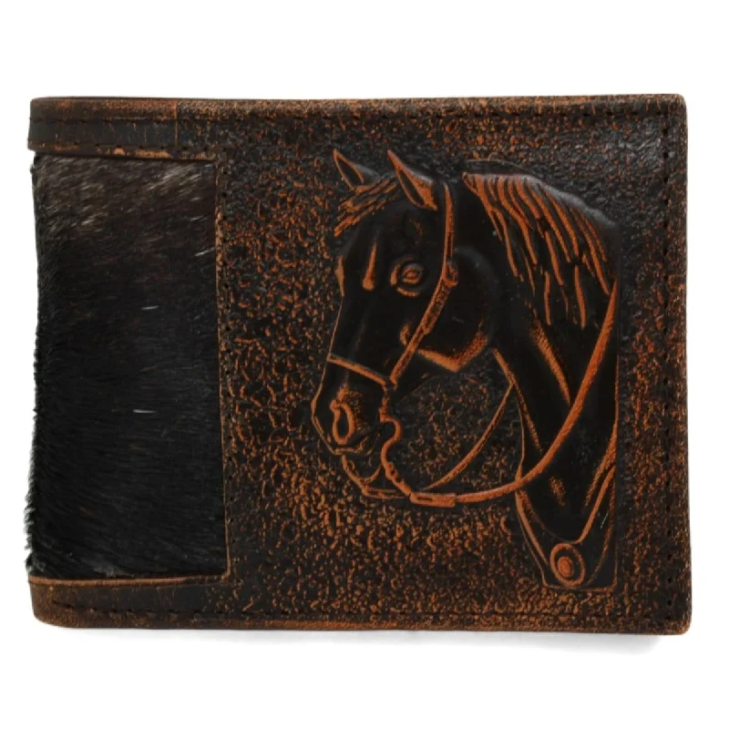 Men's western boots with a tooled leather design on the shaftTombstone Genuine Leather Wallet TOM-W237 Men's western boots with a tooled leather design on the shaftTombstone Genuine Leather Wallet TOM-W237