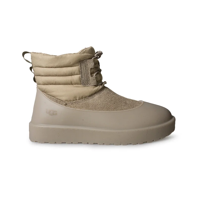 Men's shock - absorbing winter boots for daily commutingUGG Classic Mini Lace Up Weather Dune Boots - Men's Men's shock - absorbing winter boots for daily commutingUGG Classic Mini Lace Up Weather Dune Boots - Men's