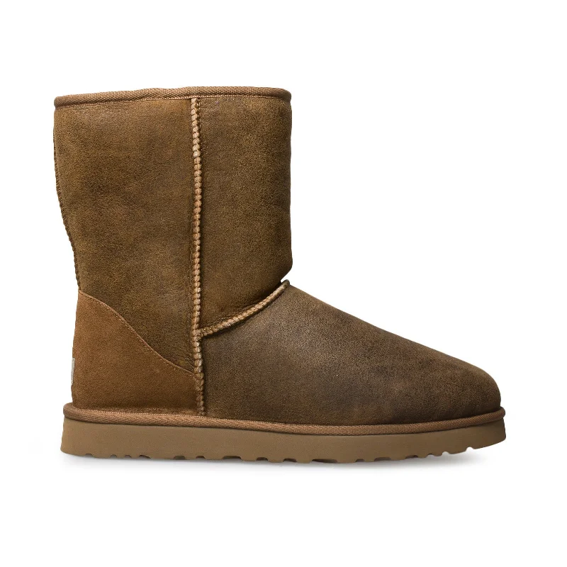 Men's microfiber - covered winter boots for easy cleaningUGG Classic Short Bomber Jacket Chestnut Boots - Men's Men's microfiber - covered winter boots for easy cleaningUGG Classic Short Bomber Jacket Chestnut Boots - Men's