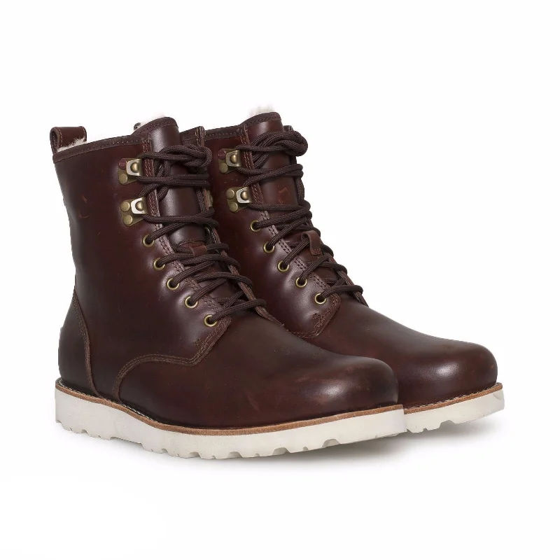 Men's suede and nylon hybrid winter boots for flexibilityUGG Hannen TL Cordovan Boots Men's suede and nylon hybrid winter boots for flexibilityUGG Hannen TL Cordovan Boots