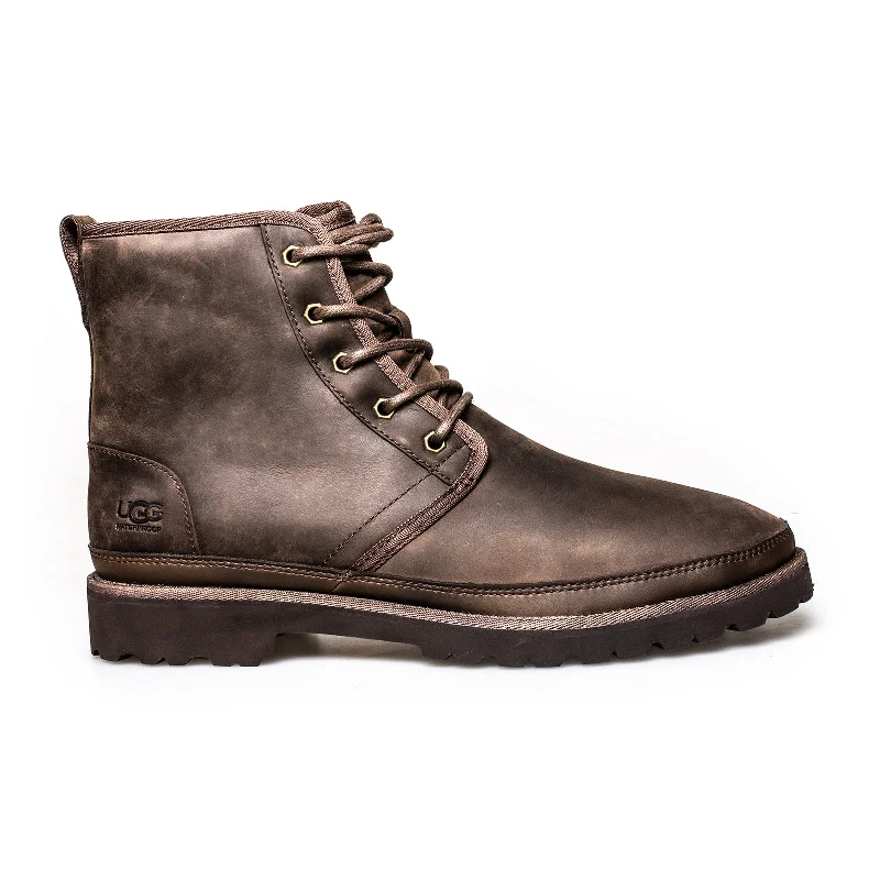 Men's breathable winter boots for long - duration wearUGG Harkland WP Grizzly Boots - Men's Men's breathable winter boots for long - duration wearUGG Harkland WP Grizzly Boots - Men's