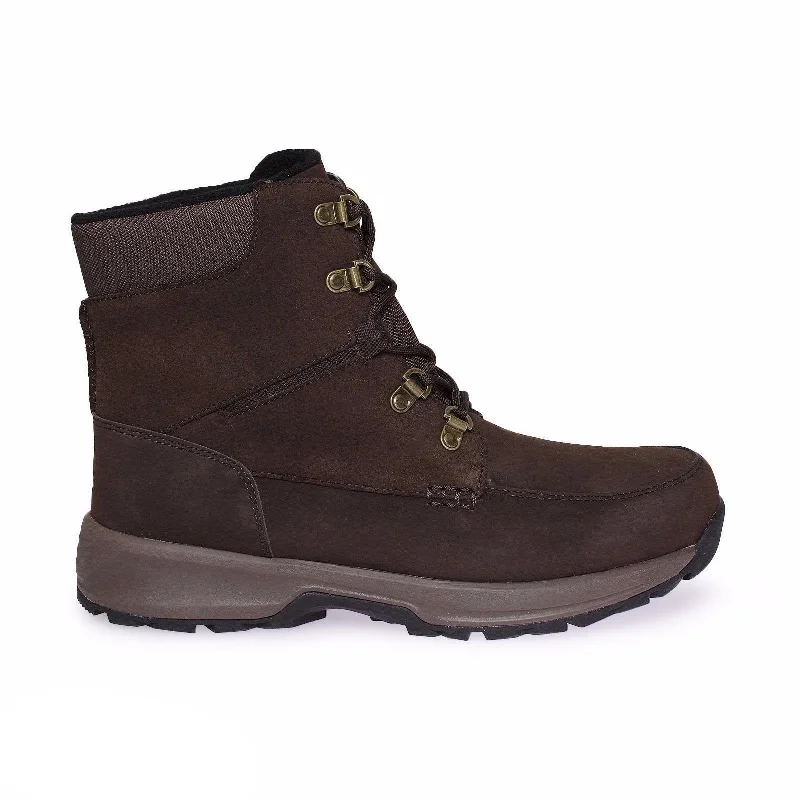 Men's breathable winter boots for long - duration wearUGG Lace Moc Stout Boots