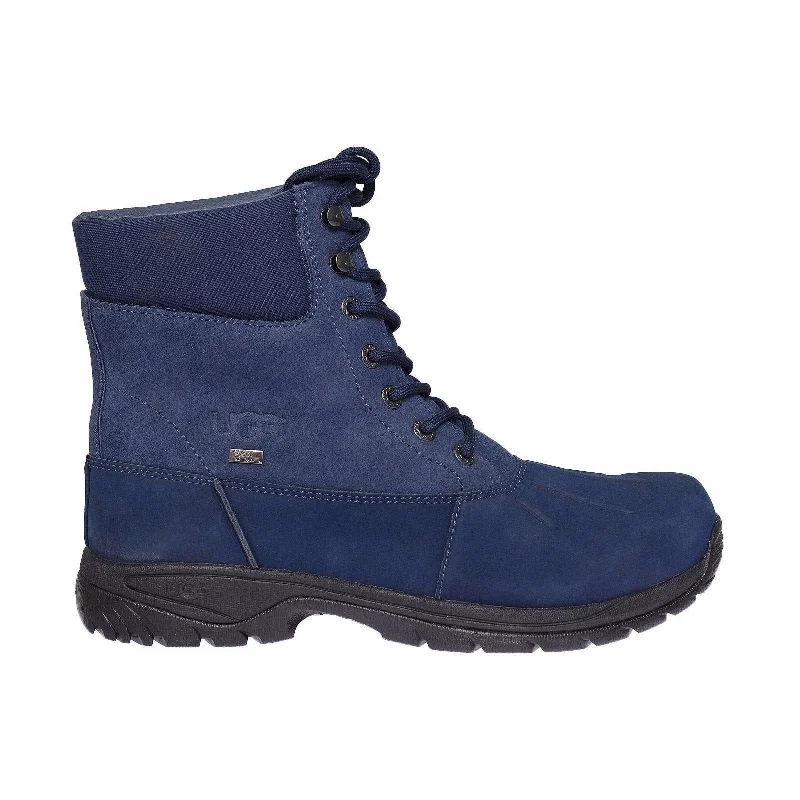 Men's zip - front winter boots with a modern aestheticUGG Metcalf Navy Boots