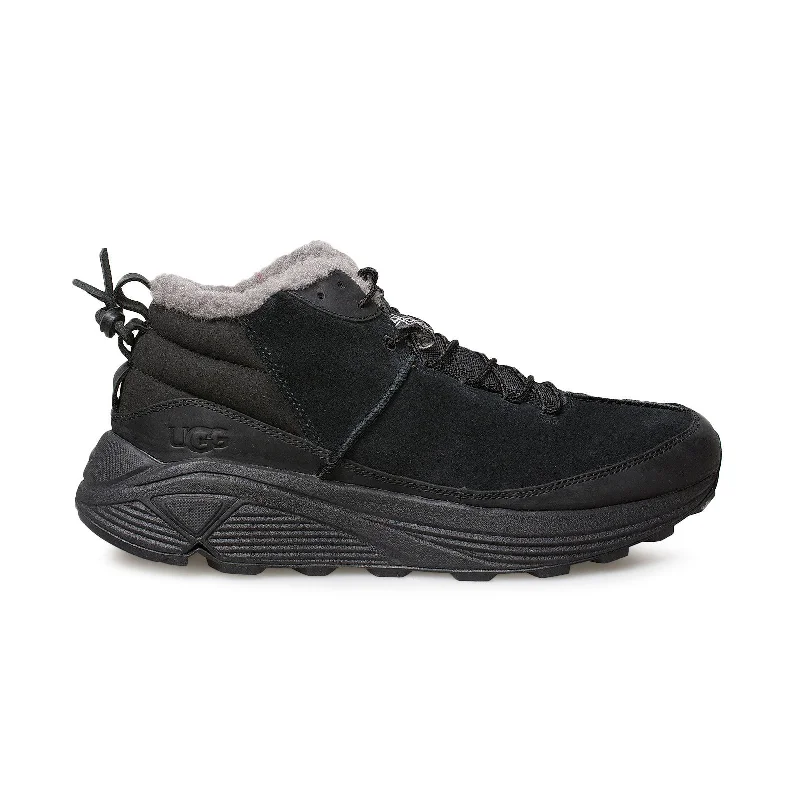 Men's heat - retaining winter boots with thermal liningUGG Miwo Trainer High Black TNL Shoes - Men's Men's heat - retaining winter boots with thermal liningUGG Miwo Trainer High Black TNL Shoes - Men's