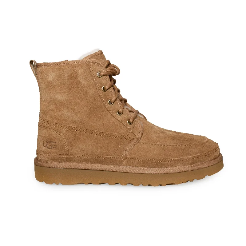Men's breathable winter boots for long - duration wearUGG Neumel High Moc Chestnut Boots - Men's Men's breathable winter boots for long - duration wearUGG Neumel High Moc Chestnut Boots - Men's