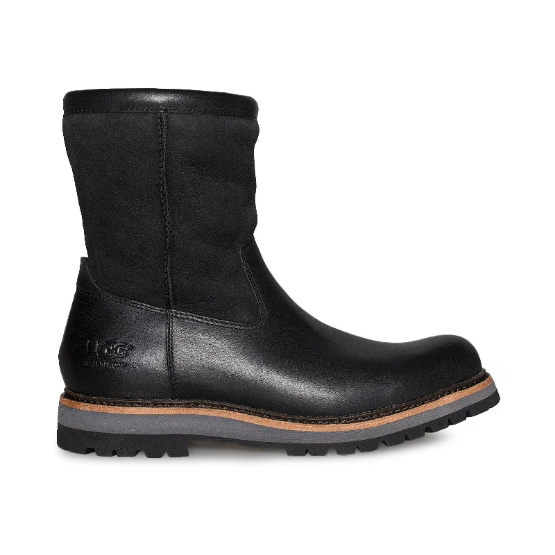 Men's carbon fiber shank winter boots for arch supportUGG Polson Black Boots - Men's Men's carbon fiber shank winter boots for arch supportUGG Polson Black Boots - Men's