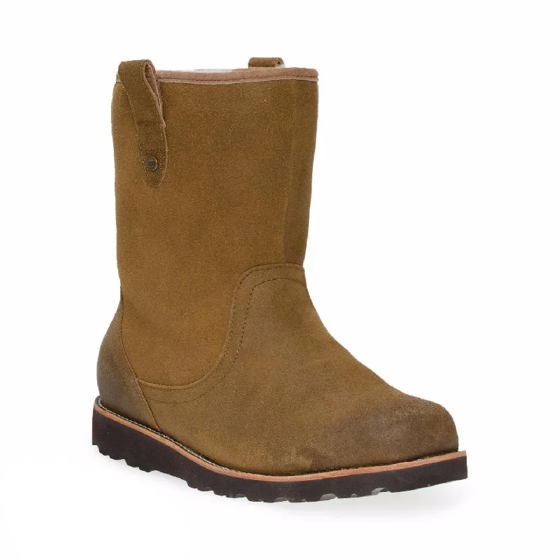 Men's shock - absorbing winter boots for daily commutingUGG Stoneman Chestnut Boots Men's shock - absorbing winter boots for daily commutingUGG Stoneman Chestnut Boots