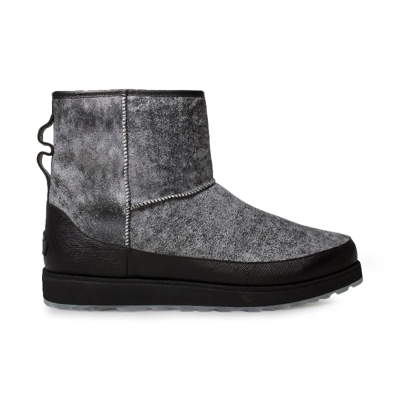 Men's zip - front winter boots with a modern aestheticUGG X Ovadia Classic Mini Black Boots - Men's Men's zip - front winter boots with a modern aestheticUGG X Ovadia Classic Mini Black Boots - Men's