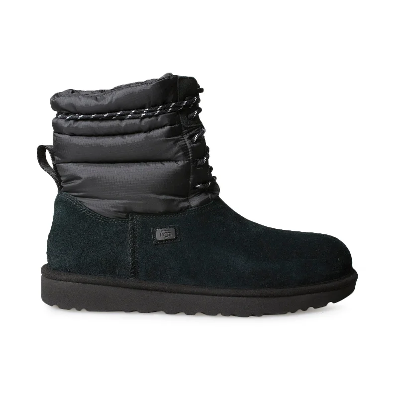 Men's water - repellent winter boots for slushy conditionsUGG X Stampd Lace-Up Black Boots - Men's Men's water - repellent winter boots for slushy conditionsUGG X Stampd Lace-Up Black Boots - Men's