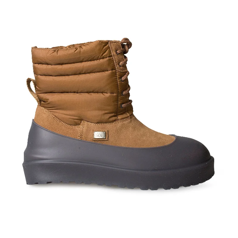 Men's puncture - resistant winter boots for construction sitesUGG X Stampd Lace Up Chestnut Boots - Men's Men's puncture - resistant winter boots for construction sitesUGG X Stampd Lace Up Chestnut Boots - Men's
