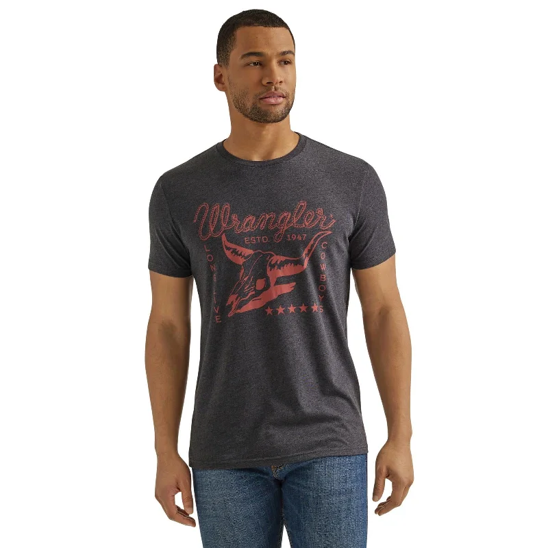 Men's western boots with a decorative concho belt and buckleWrangler® Long Live Skull Short Sleeve Tee Men's western boots with a decorative concho belt and buckleWrangler® Long Live Skull Short Sleeve Tee