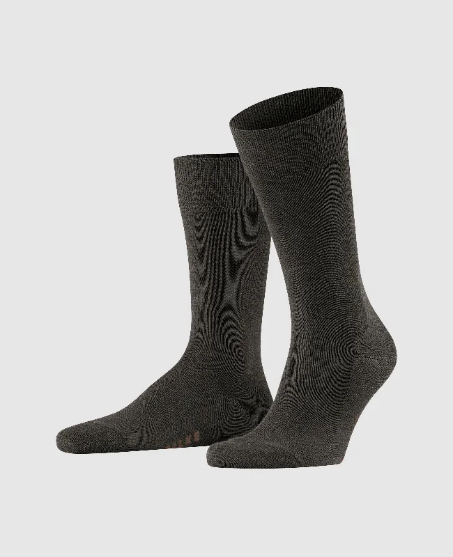 Waterproof men's boat shoes for boating activitiesFalke Family Men Socks - Dark Brown Waterproof men's boat shoes for boating activitiesFalke Family Men Socks - Dark Brown