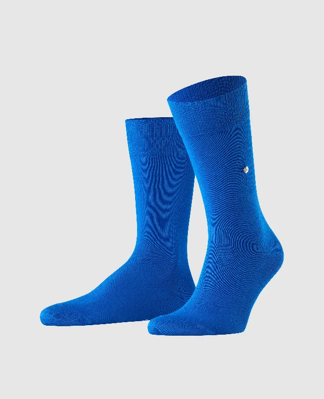 Men's boat shoes with a removable insoleBurlington Lord Men's Socks - Deep Blue