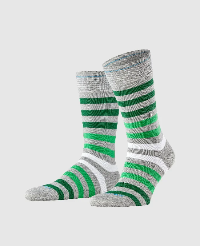 Men's boat shoes with a tassel detailBurlington Blackpool Men's Socks - Light Grey