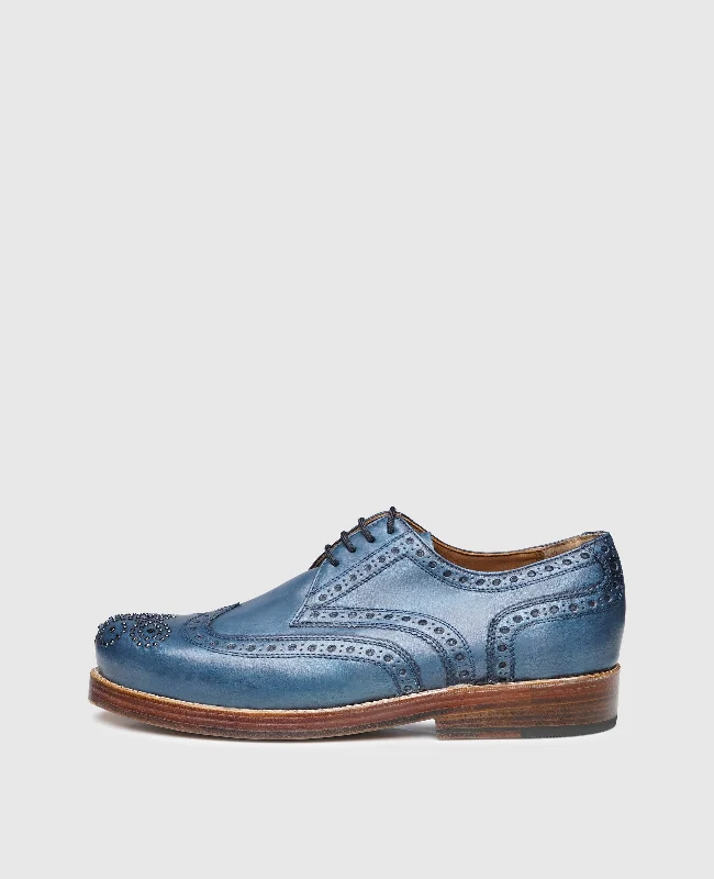 Men's boat shoes with a flexible sole for easy movementRio Full-Brogue A - Ocean