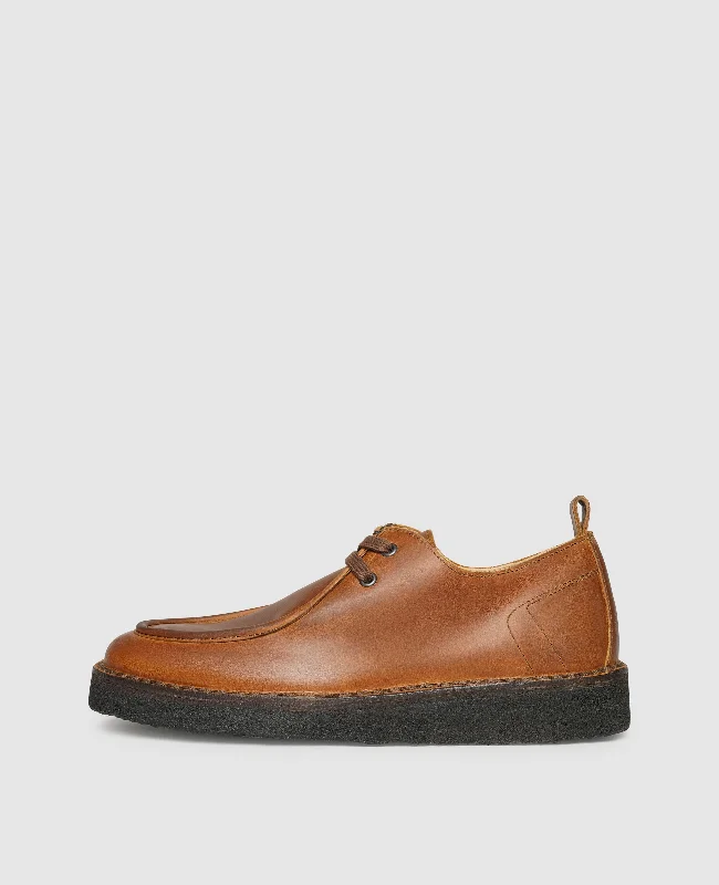 Waterproof men's boat shoes for boating activitiesBetty N - Cognac