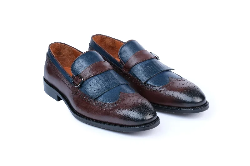 Men's formal shoes with a lace - up closureBoliari Monk Strap