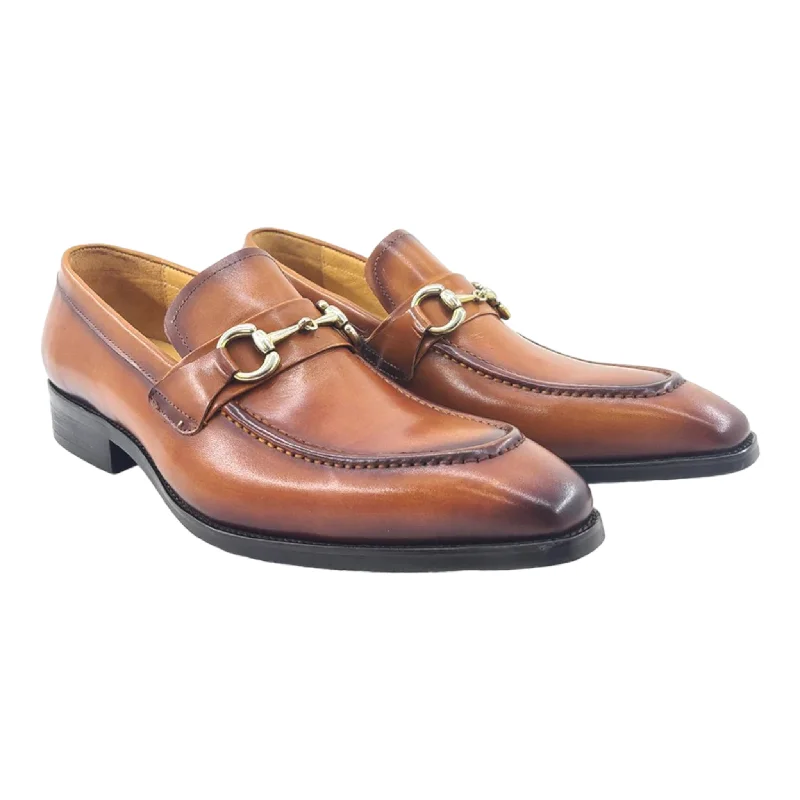 Men's formal shoes with a buckle closureCARRUCCI: Signature Buckle Loafer KS503-02 Men's formal shoes with a buckle closureCARRUCCI: Signature Buckle Loafer KS503-02