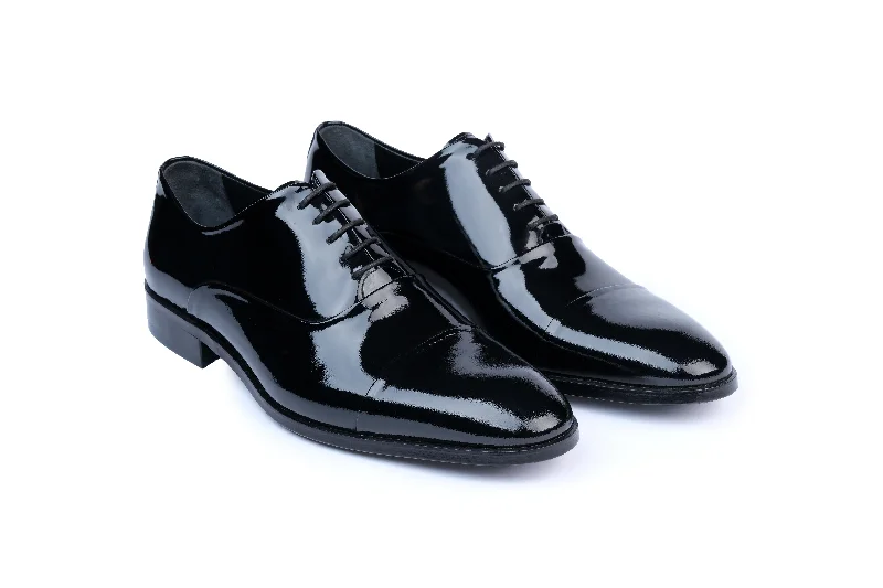 Patent leather men's formal shoes for a dressy occasionCoralli Patent Leather Oxford Dress Shoes Patent leather men's formal shoes for a dressy occasionCoralli Patent Leather Oxford Dress Shoes