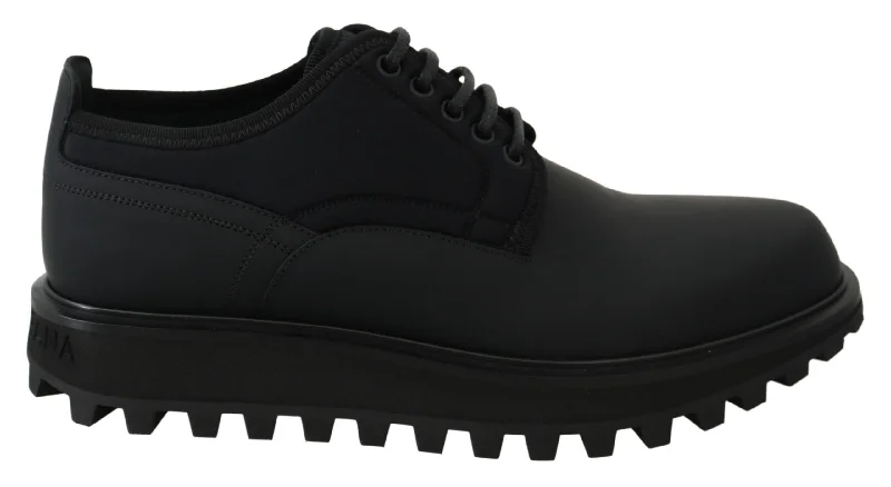 Men's formal shoes with a lace - up closureDolce & Gabbana Elegant Calfskin Derby Men's Shoes Men's formal shoes with a lace - up closureDolce & Gabbana Elegant Calfskin Derby Men's Shoes