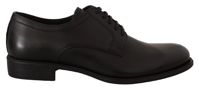 Men's formal shoes with a padded insole for comfortDolce & Gabbana Elegant Derby Formal Men's Shoes Men's formal shoes with a padded insole for comfortDolce & Gabbana Elegant Derby Formal Men's Shoes
