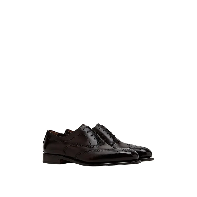 Patent leather men's formal shoes for a dressy occasionFerragamo Poveda Men's Lace Up Oxford Shoes Black Patent leather men's formal shoes for a dressy occasionFerragamo Poveda Men's Lace Up Oxford Shoes Black