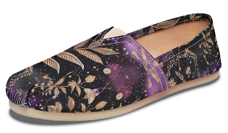 Men's semi - formal espadrilles for outdoor weddingsGalactic Bloom Espadrilles - Lightweight Canvas Slip-Ons with Elastic V for Easy Comfort Men's semi - formal espadrilles for outdoor weddingsGalactic Bloom Espadrilles - Lightweight Canvas Slip-Ons with Elastic V for Easy Comfort