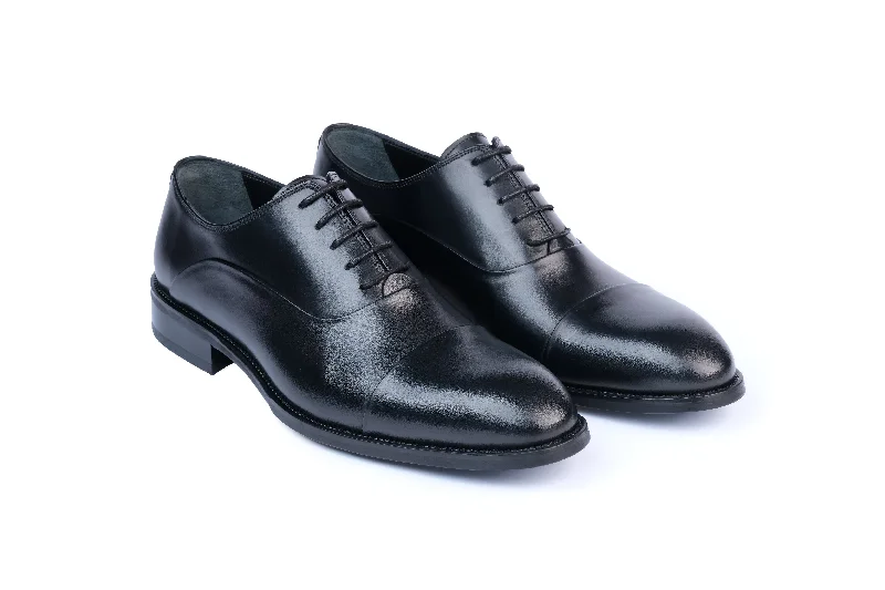 Men's formal shoes with a leather lining for breathabilityGambo Cap Toe Oxford Shoes Men's formal shoes with a leather lining for breathabilityGambo Cap Toe Oxford Shoes