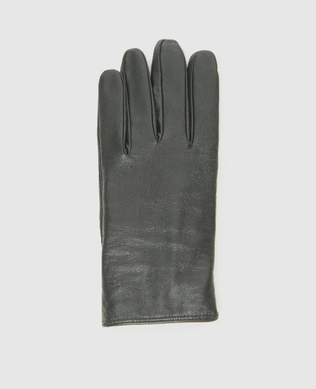 Men's boat shoes with a removable insoleTouchscreen gloves - Black