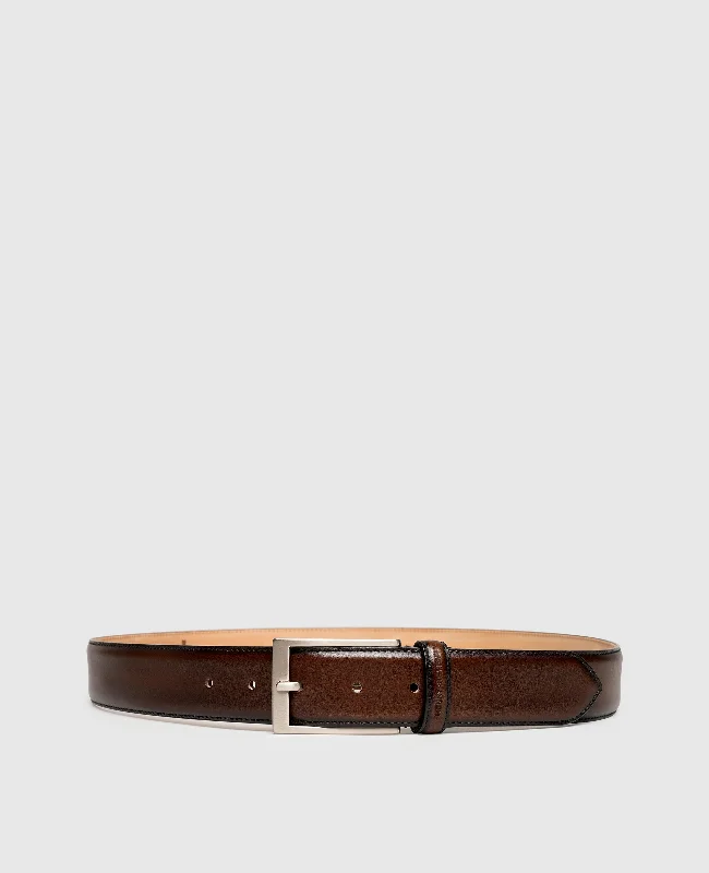 Men's boat shoes in a light - colored leatherJackson - Testa