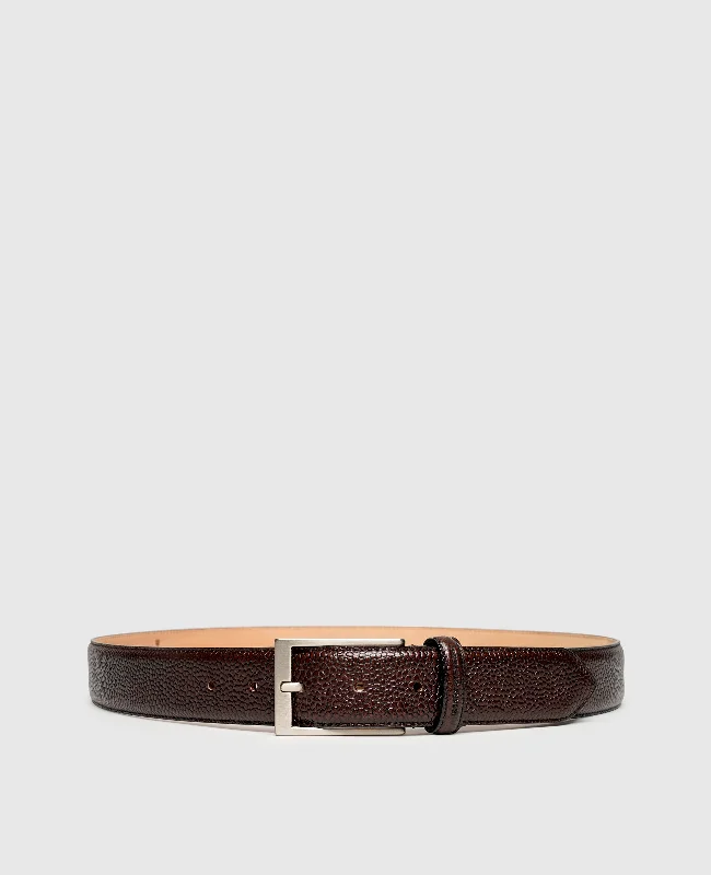 Men's boat shoes with a leather lacing systemJackson - Brown