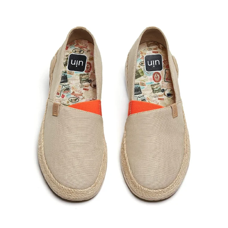 Men's water - resistant espadrilles for beach outingsMarbella Khaki Men