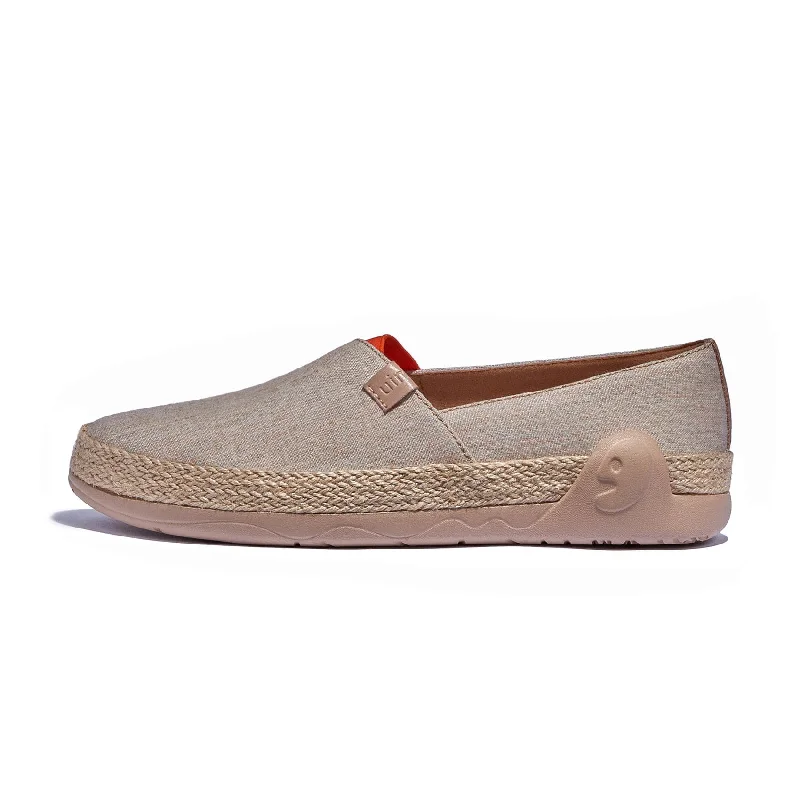 Men's low - top espadrilles with a perforated designLight Khaki Marbella I Men