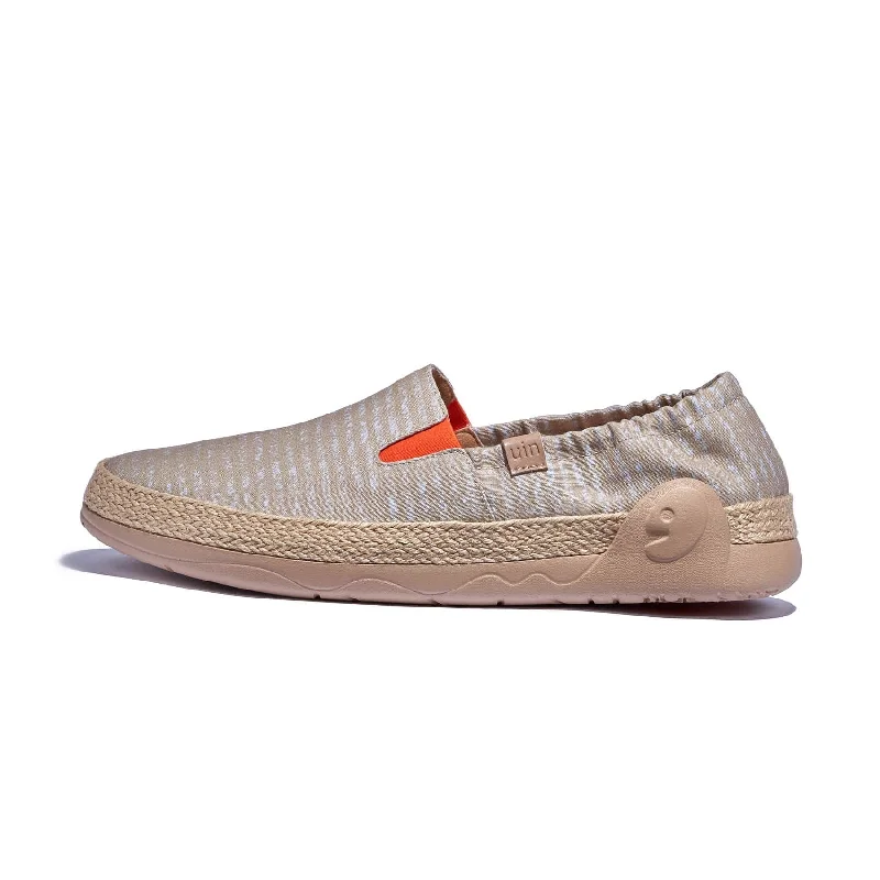 Men's water - resistant espadrilles for beach outingsKhaki Brown Marbella VI Men