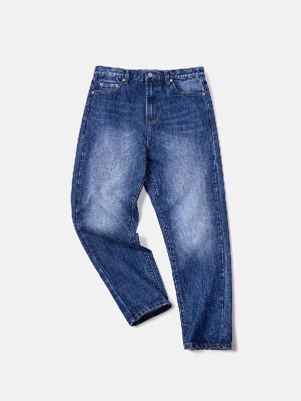 Men's formal shoes with a leather lining for breathabilityRubbed White Washed Straight Leg Denim Jeans Men's formal shoes with a leather lining for breathabilityRubbed White Washed Straight Leg Denim Jeans