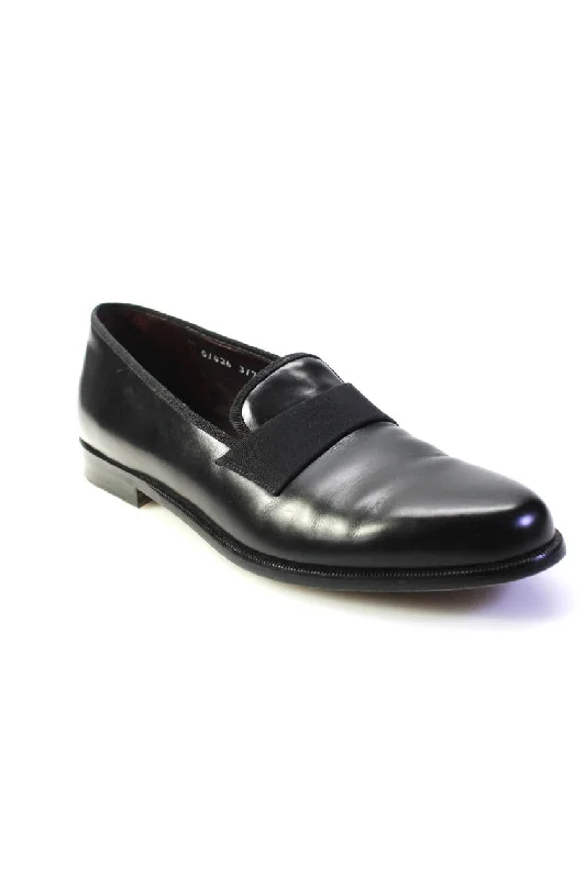 Patent leather men's formal shoes for a dressy occasionSalvatore Ferragamo Mens Rio Almond Toe Flat Leather Loafers Black Patent leather men's formal shoes for a dressy occasionSalvatore Ferragamo Mens Rio Almond Toe Flat Leather Loafers Black