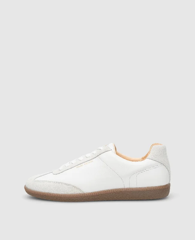 Men's boat shoes with a cushioned footbedSophia TIS - White