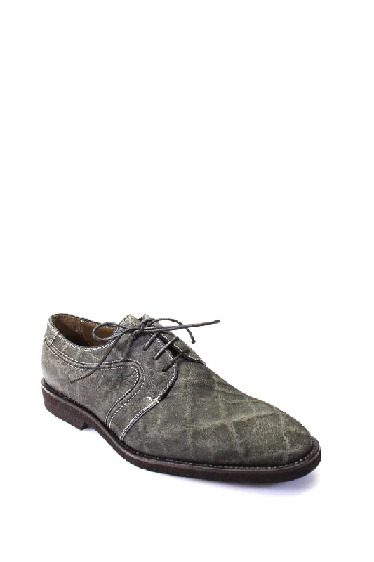 Men's formal shoes with a leather lining for breathabilityTardini Mens A6Z154 Genuine Indian Buffalo Leather Derby Shoes Dark Green Men's formal shoes with a leather lining for breathabilityTardini Mens A6Z154 Genuine Indian Buffalo Leather Derby Shoes Dark Green