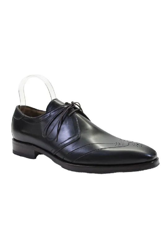 Men's formal shoes with a polished shineTardini Mens Leather Berluti Finish Coloration Black Loafers Men's formal shoes with a polished shineTardini Mens Leather Berluti Finish Coloration Black Loafers