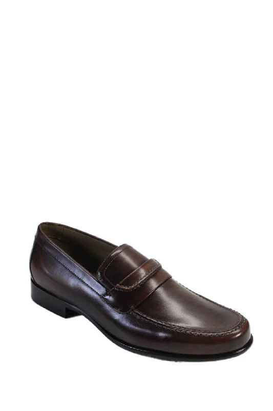Patent leather men's formal shoes for a dressy occasionTardini Mens Leather Round Apron Toe Moccasin Loafers Brown Patent leather men's formal shoes for a dressy occasionTardini Mens Leather Round Apron Toe Moccasin Loafers Brown