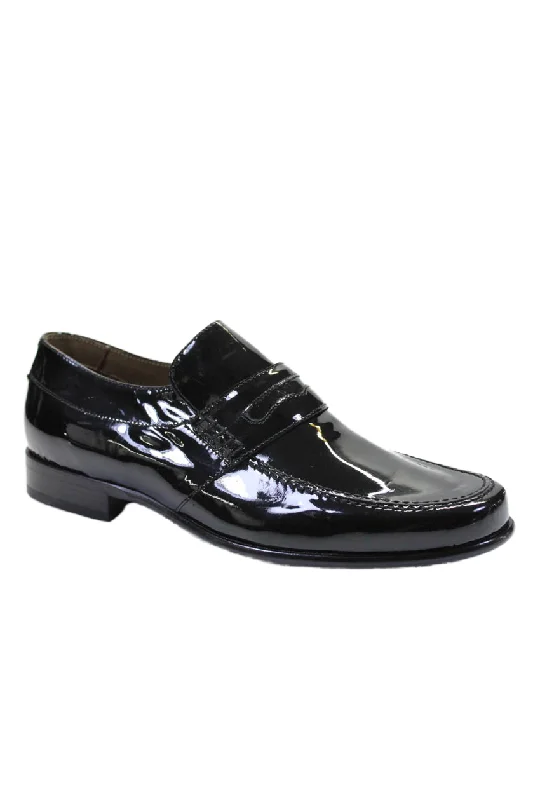 Men's formal shoes with a wingtip designTardini Mens Vernice Leather Apron Toe Fashion Moccasin Loafers Black Men's formal shoes with a wingtip designTardini Mens Vernice Leather Apron Toe Fashion Moccasin Loafers Black