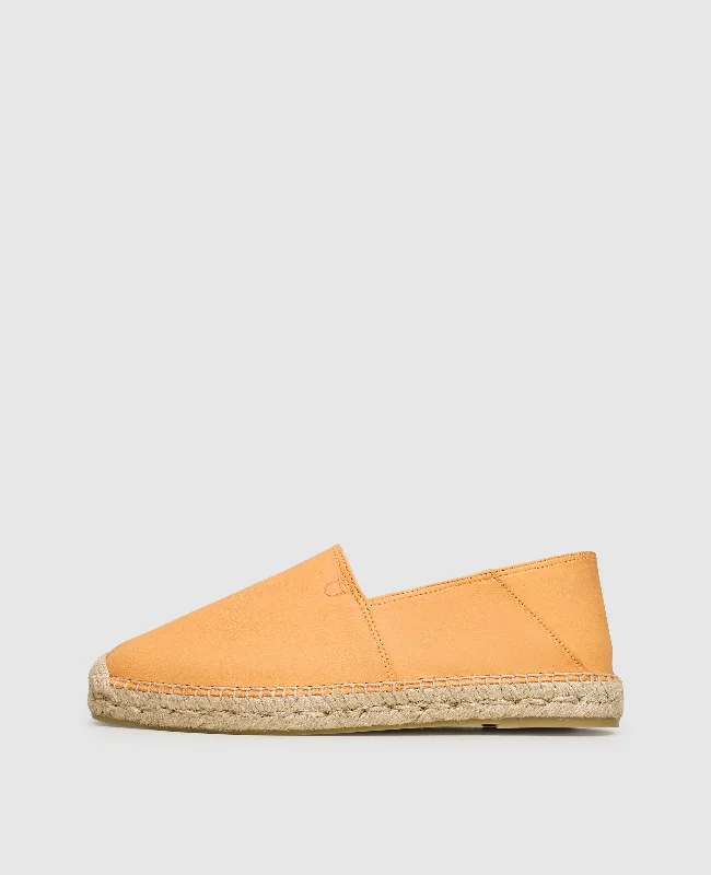 Men's brogue - style espadrilles for a formal touchTaylor EP - Orange