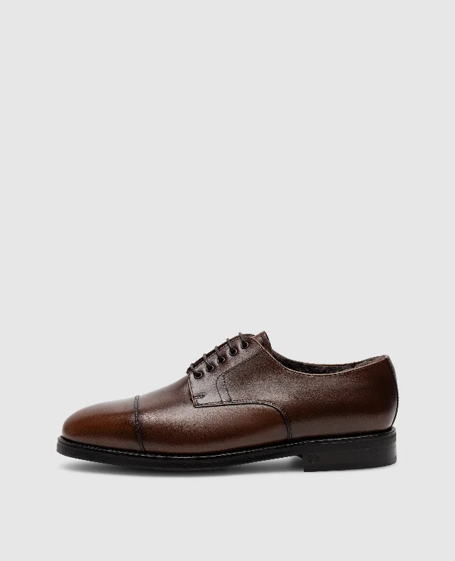 Men's boat shoes with a rubber outsole for durabilityWinston CD3 - Middle Brown