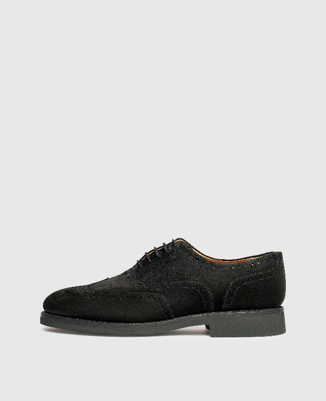 Men's boat shoes in a light - colored leatherWinston FBOF - Black